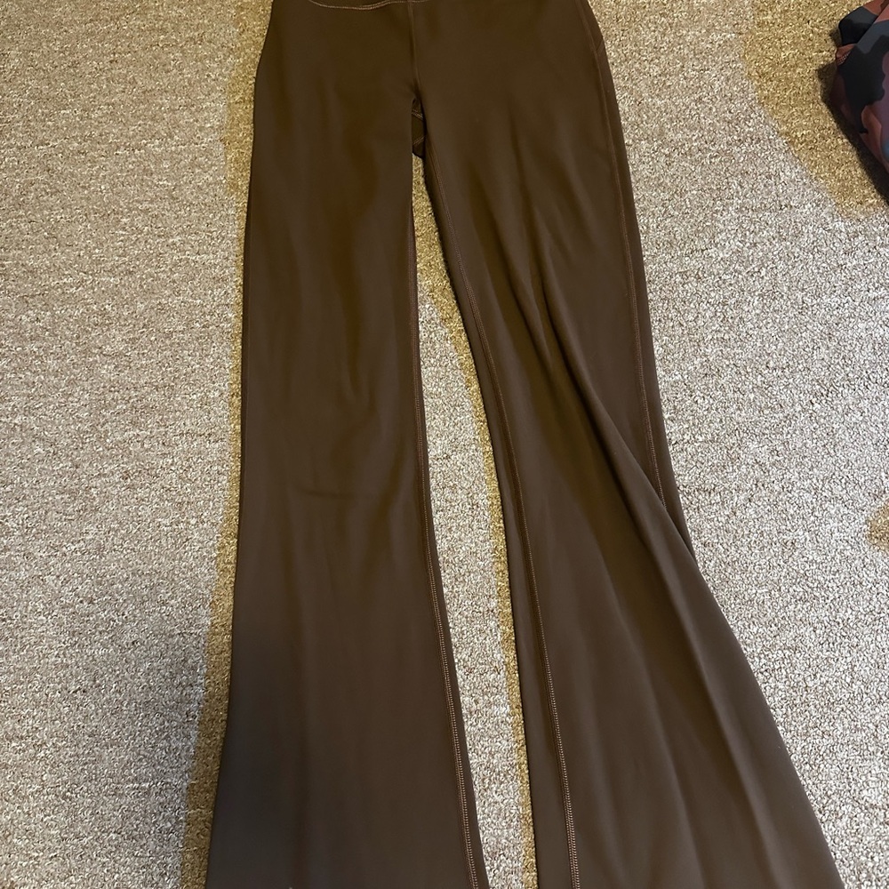 lululemon athletica Brown Flare Pants